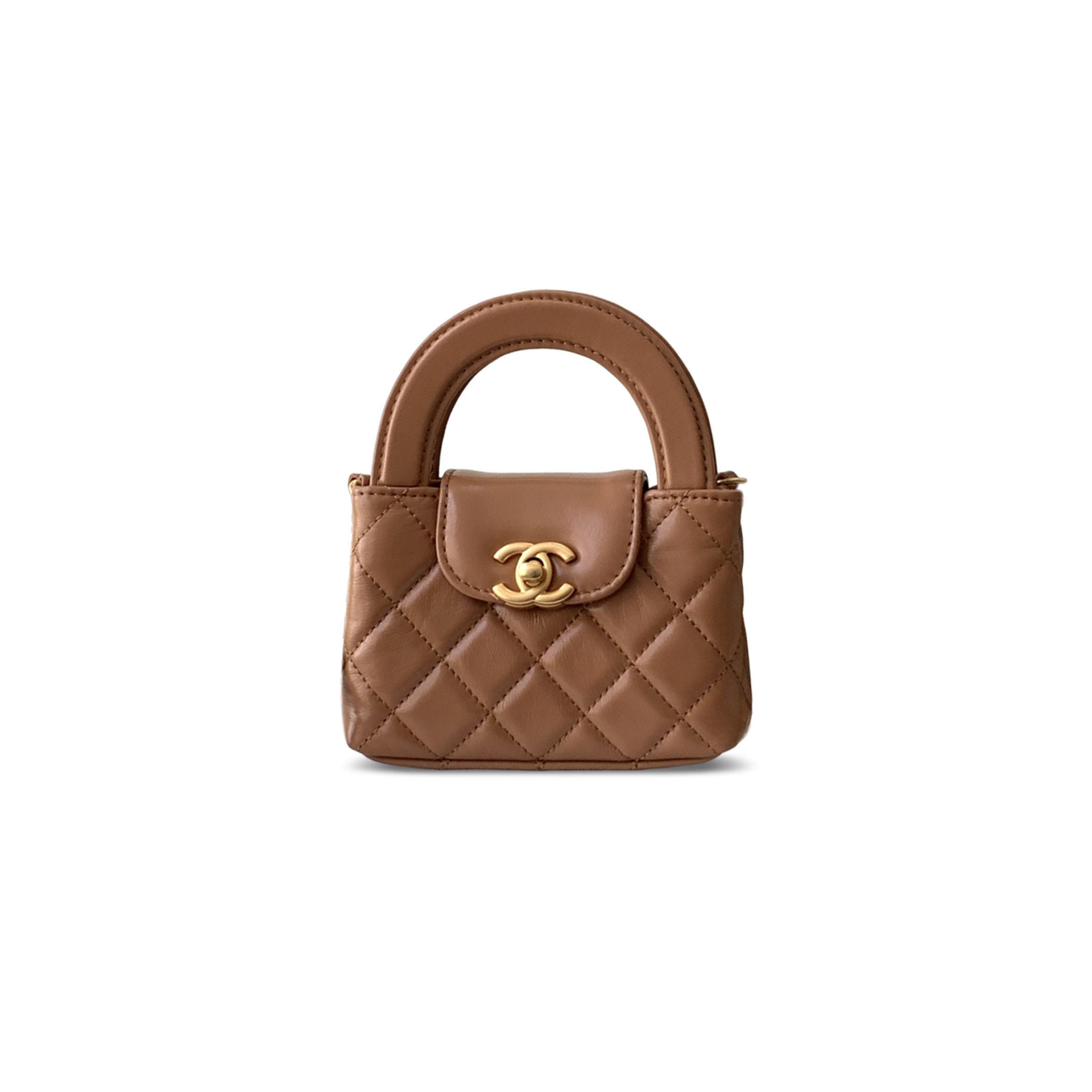 CHANEL KELLY NANO SHOPPING BAG AS3435 (12.5*8.3*4cm)
